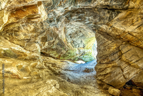 Gudenushöhle im Kremstal im Waldviertel