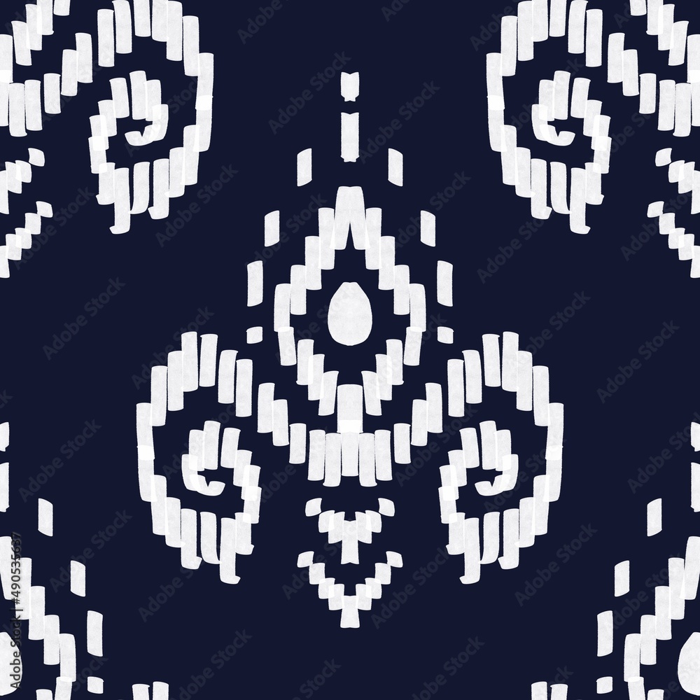 Obraz premium pixel cursor hand drawn illustration