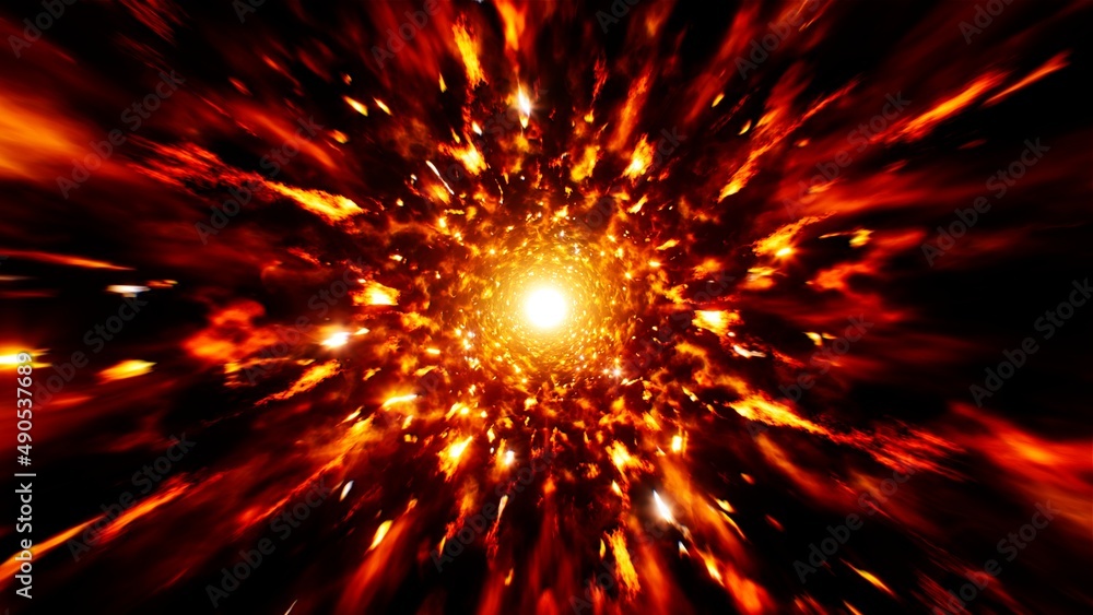 Burning Fire Energy Effect Background Burning Fire Energy Effect Background