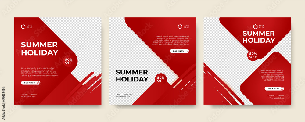 Modern universal social media post template. Web banner, flyer or poster for ads offer sale promotion marketing. Design for travel, business, food menu, fashion, creative digital agency. Modern universal social media post template. Web banner, flyer or poster for ads offer sale promotion marketing. Design for travel, business, food menu, fashion, creative digital agency.