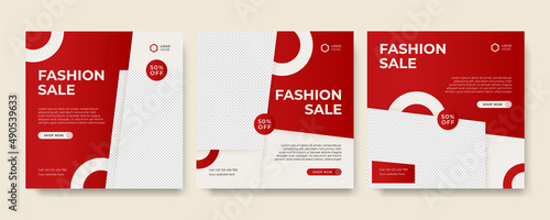 Modern universal social media post template. Web banner, flyer or poster for ads offer sale promotion marketing. Design for travel, business, food menu, fashion, creative digital agency.