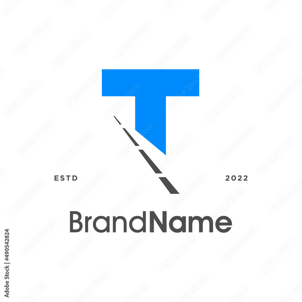 Initial T Road Logo Initial T Road Logo
