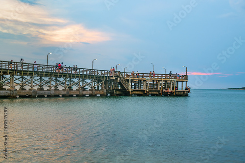 Wooden Dock, Punta del Este, Uruguay