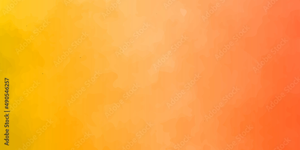 Abstract orange background with watercolor design in illustration . Realistic background with watercolor background for poster, banner, wallpaper, business card, flyer, backdrop and template in design