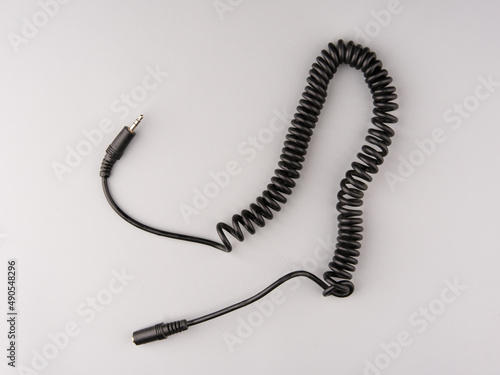 Stretchable music wire jack 3.5. Convenience for music