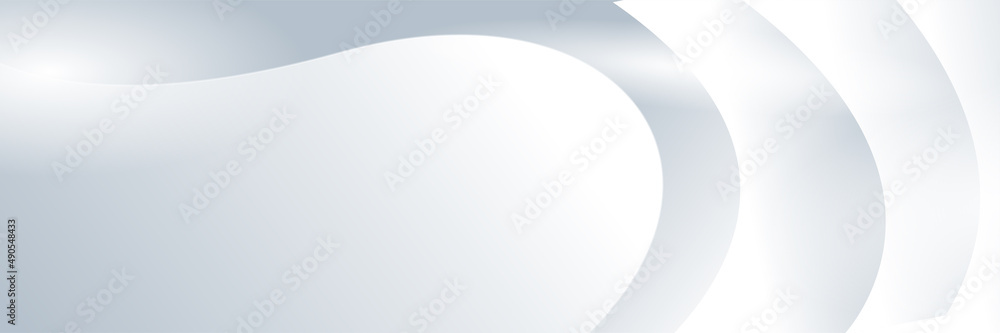 Vector abstract graphic design banner pattern background template. White abstract banner background Vector abstract graphic design banner pattern background template. White abstract banner background