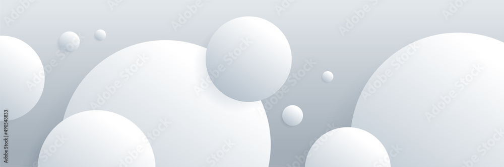 Vector abstract graphic design banner pattern background template. White abstract banner background Vector abstract graphic design banner pattern background template. White abstract banner background