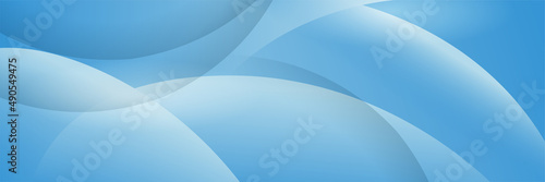 Vector abstract graphic design banner pattern background template. Blue abstract banner background