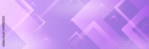 Vector abstract graphic design banner pattern background template. Purple violet abstract banner background