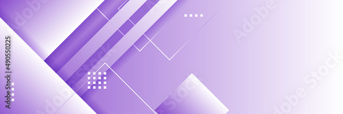 Vector abstract graphic design banner pattern background template. Purple violet abstract banner background