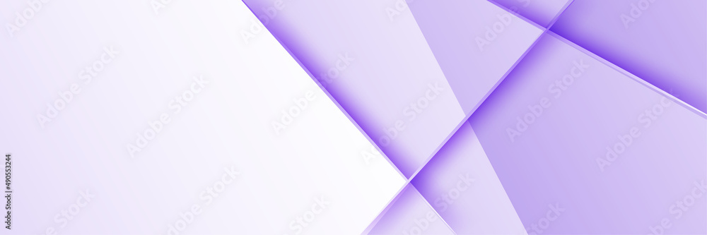 Vector abstract graphic design banner pattern background template. Purple violet abstract banner background