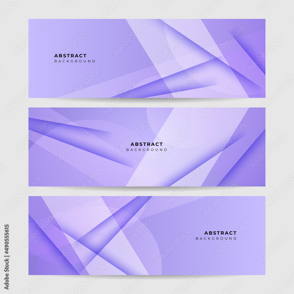 Vector abstract graphic design banner pattern background template. Purple violet abstract banner background Vector abstract graphic design banner pattern background template. Purple violet abstract banner background