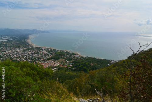 Photography costa di sabaudia vista dal monte circeo