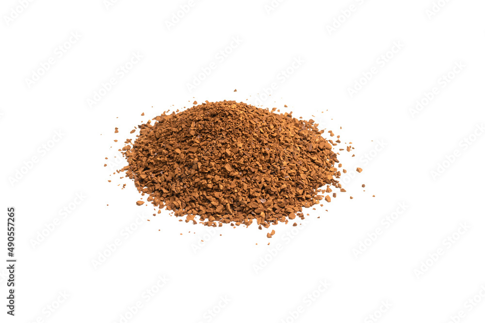 Instant coffee isolated on white background. Instant coffee isolated on white background.