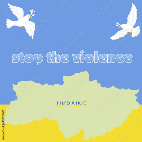 Stop violence in ukraine. No war