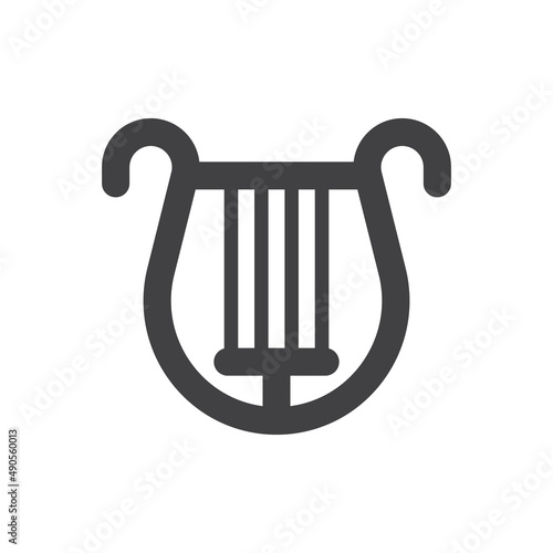 Harp Icon - Lyre Icon