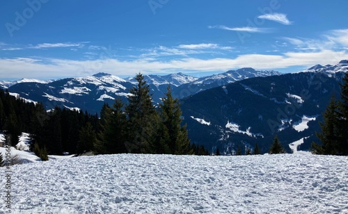Wildschönau in Österreich, Hochgebirge in den Alpen