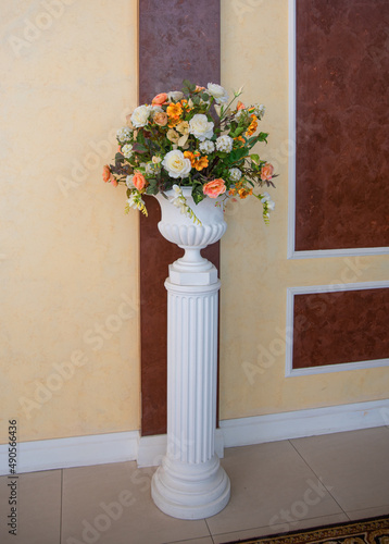 vase with flowers