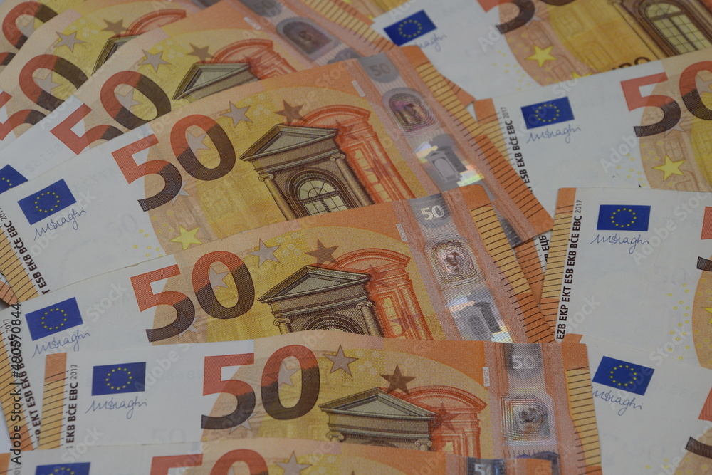 European currency, euros, money, euro baknotes European currency, euros, money, euro baknotes