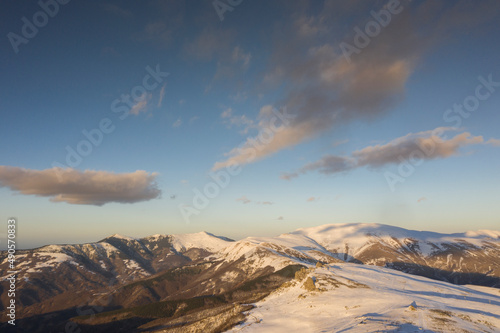 Aerial view at the mountain...