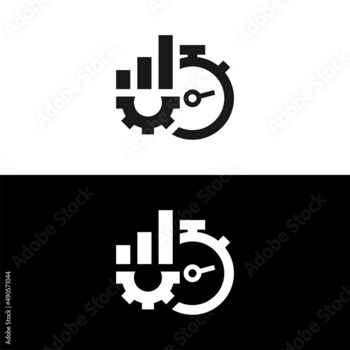 Productivity icon isolated on white background