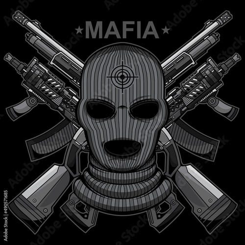 mafia logo vector