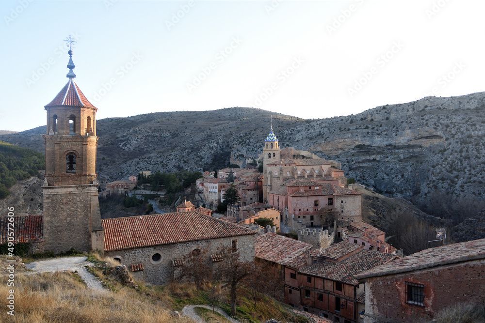 view of Albarracin, Teruel province, Aragon, Spain