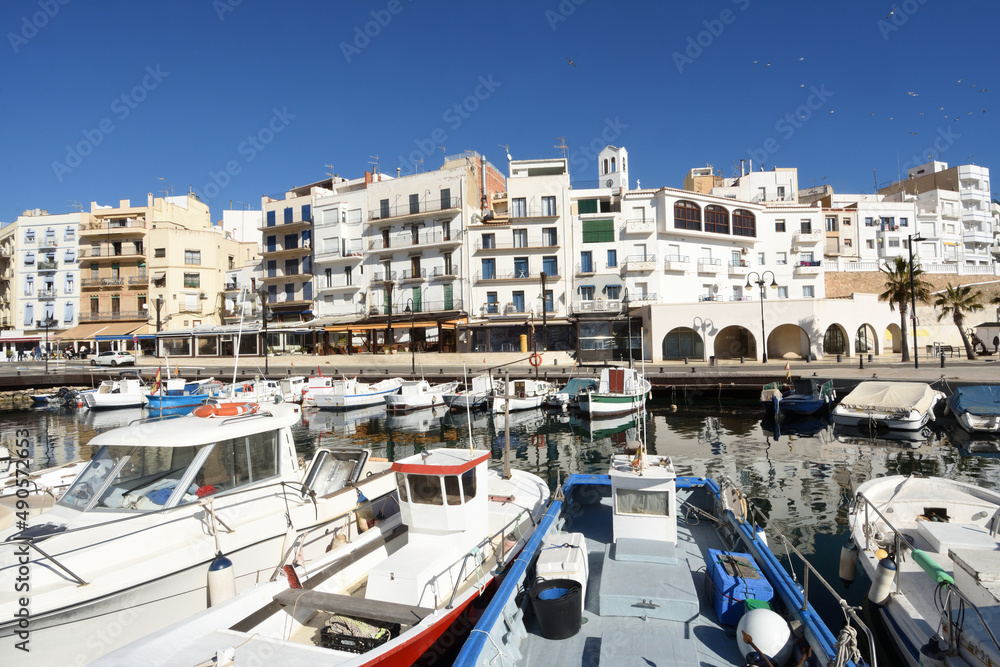 fishing village of L’ Ametlla de Mar, Costa Dorada, Tarragona province, Catalonia, Spain