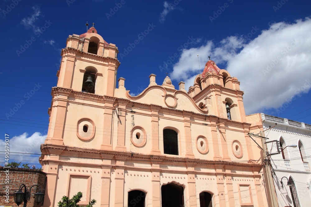 Camaguey town in Cuba