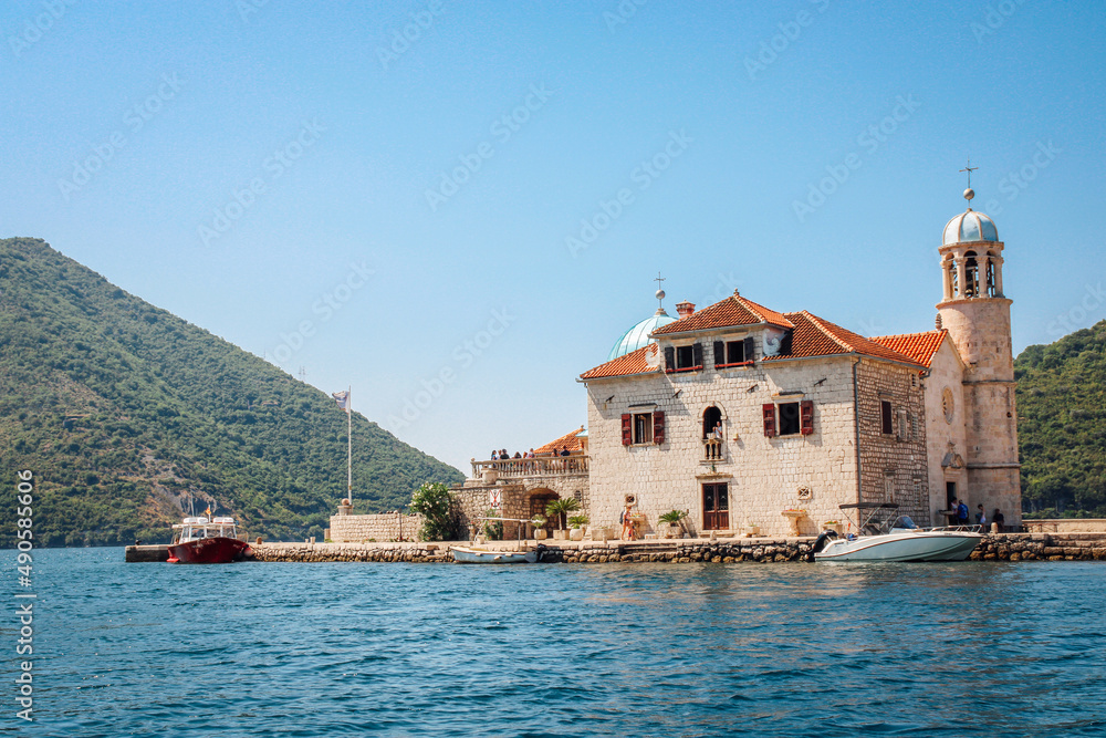 The Bay of Kotor is a winding bay of the Adriatic Sea in southwestern Montenegro and the region of Montenegro concentrated around the bay.