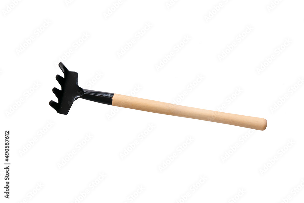 Garden shovel and fork isolated on white background. Garden shovel and fork isolated on white background.