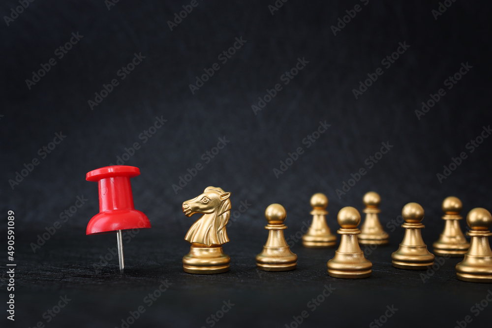 Image of chess game. Business, competition, strategy, leadership, and success concept Image of chess game. Business, competition, strategy, leadership, and success concept