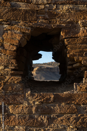 chaco canyon cultural history site  photo