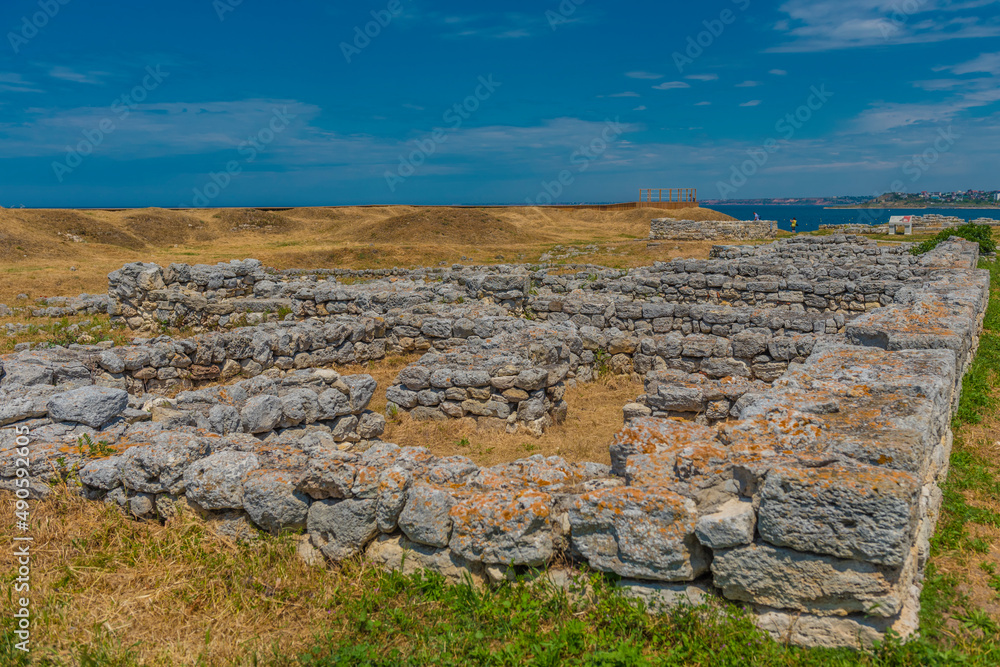 Museum-reserve Chersonesos Tauride. An ancient polis founded by the ancient Greeks on the Heracles Peninsula.