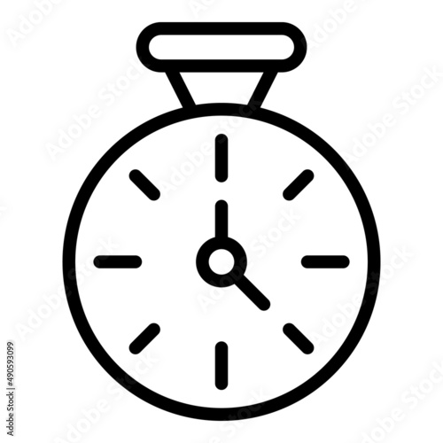 Time of eye patch icon outline vector. Face mask. Cream skin