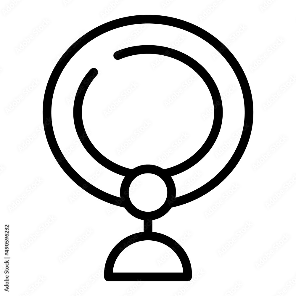 Pet ring icon outline vector. Dog store. Animal accessory Pet ring icon outline vector. Dog store. Animal accessory