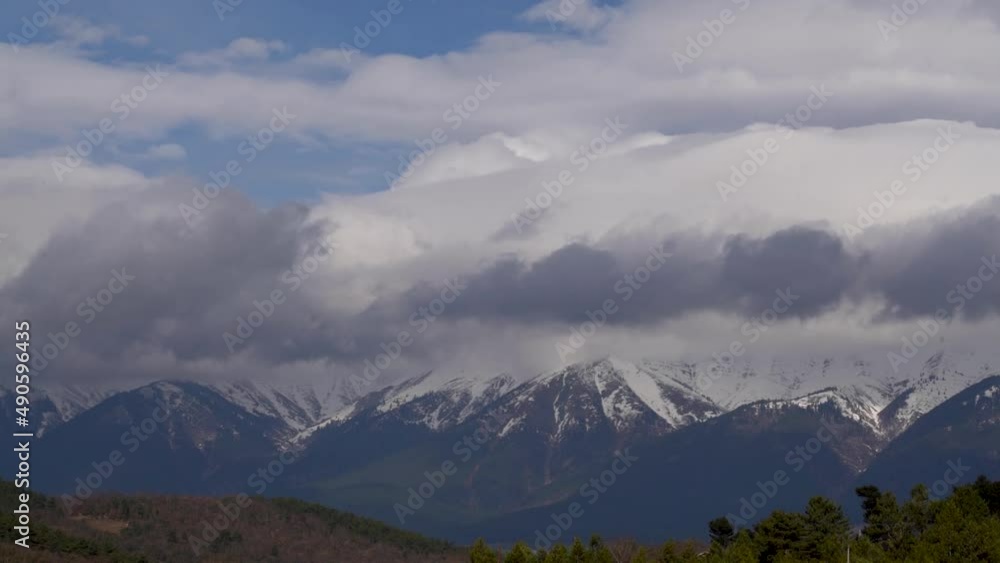 timelapse, mountains and clouds timelapse, mountains and clouds