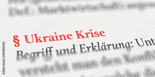 Ukraine Krise im Buch rechtlich erklärt