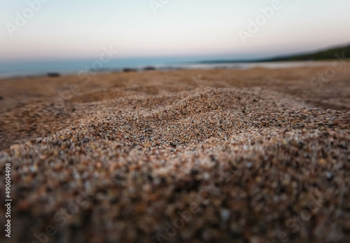 sand on the beach