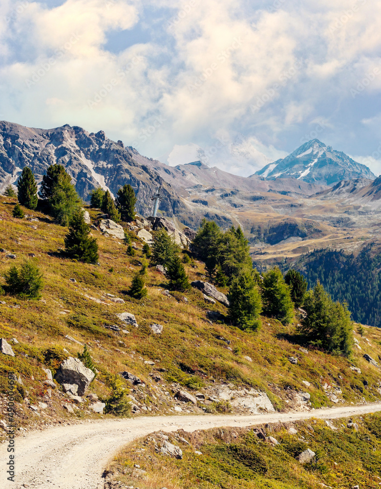 Mountains of the Swiss Alps Mountains of the Swiss Alps