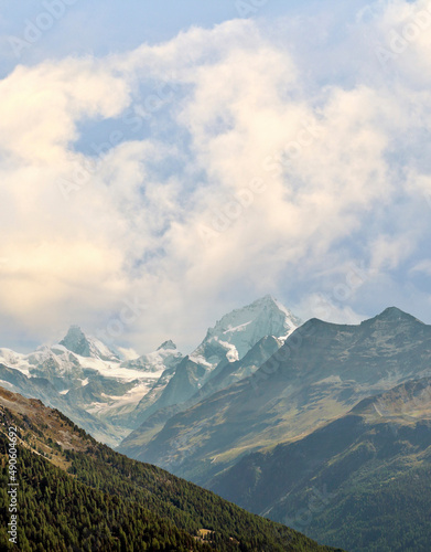 Mountains of the Swiss Alps