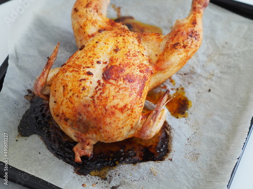 Roasted chicken
