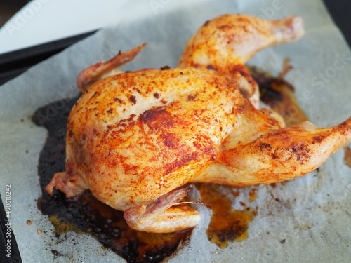 Roasted chicken