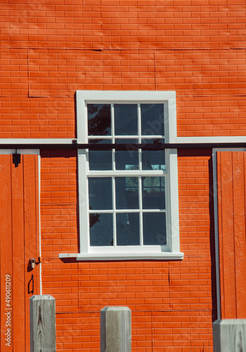 window with shutters