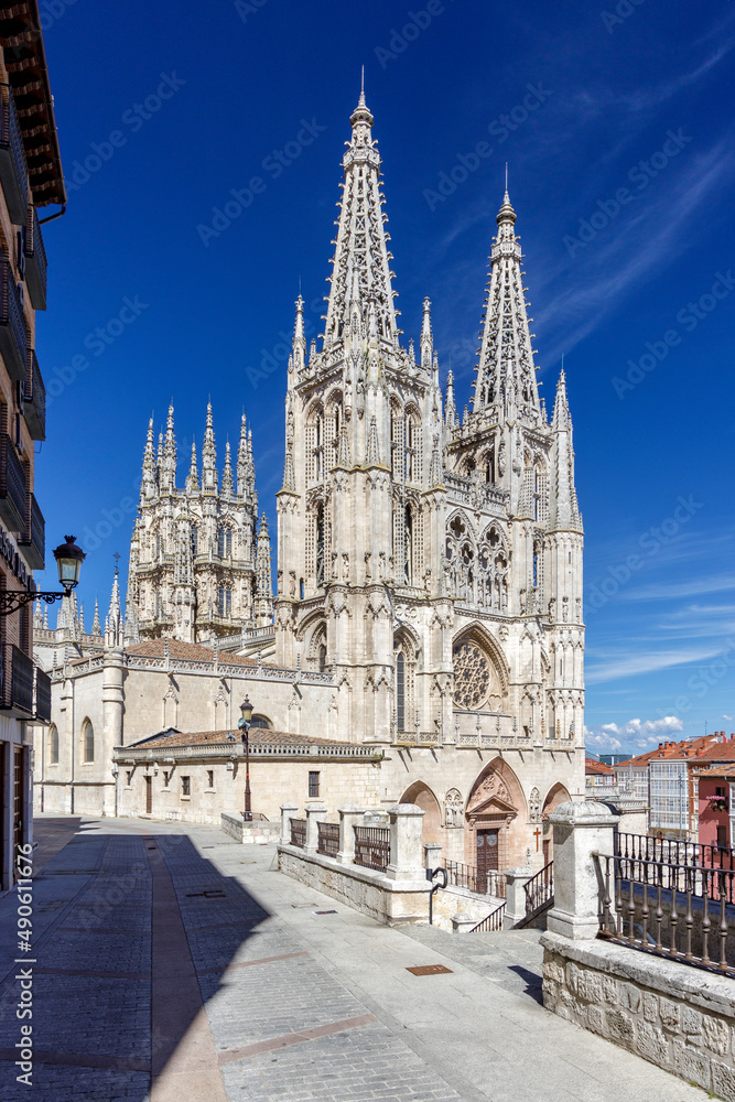 Cathedral of Burgos, Castilla y Leon, province of Spain.