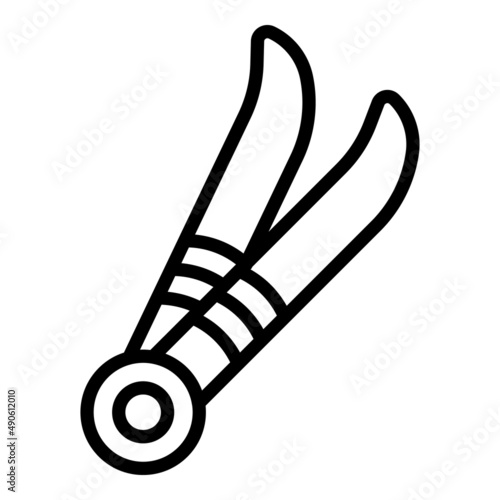 Catch juice icon outline vector. Vape cigarette. Smoke cig