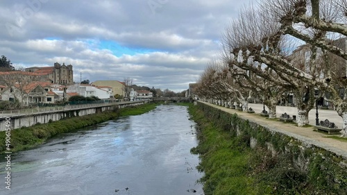 Río Sar a su paso por Padrón, Galicia