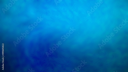 Modern blue abstract texture as wavy gradient blur graphics for cover background or other design illustration and artwork.