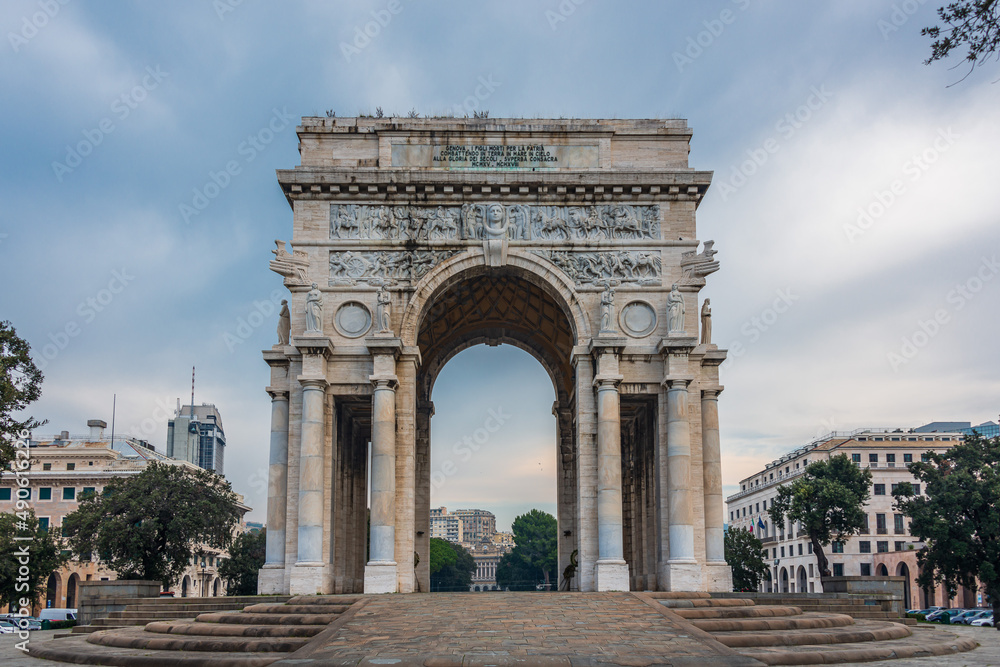 Triumphal Arch in Genoa