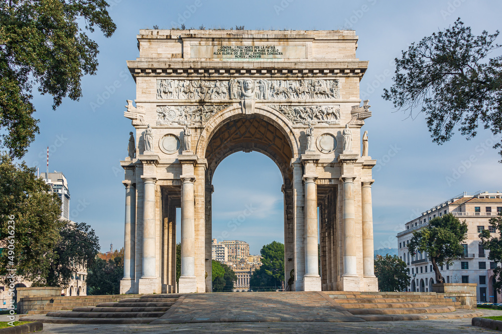 Triumphal Arch in Genoa